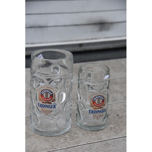 76 - 2 GERMAN BEER STEINS