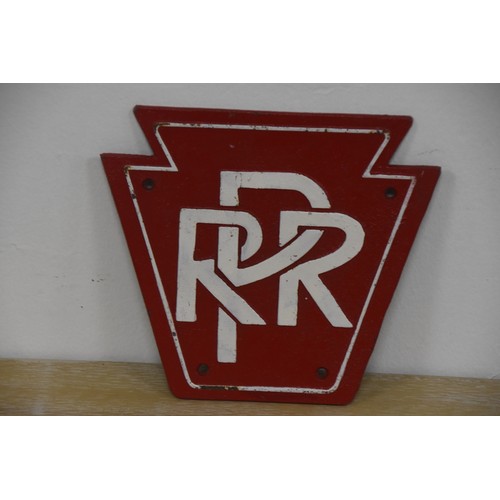 77 - RPR CAST PLAQUE