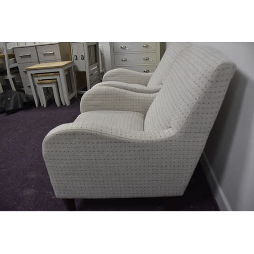 106 - PAIR OF MODERN ARMCHAIRS FROM MARKS AND SPENCERS (EXCELLET CONDITION)