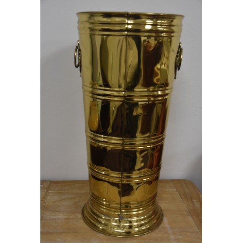 137 - BRASS STICKSTAND 21.5