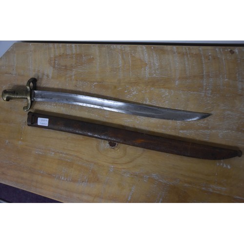 229 - SWORD BAYONET IN SCABBARD