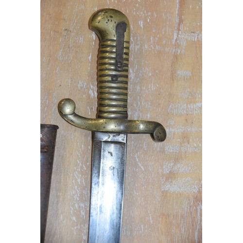 229 - SWORD BAYONET IN SCABBARD