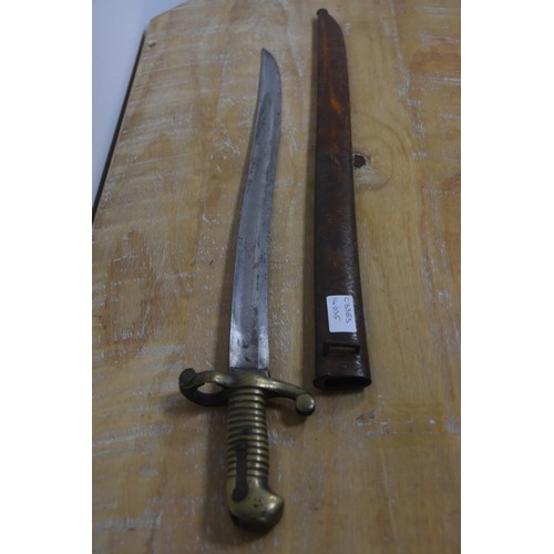 229 - SWORD BAYONET IN SCABBARD