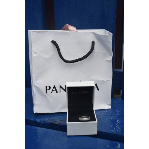 175A - PANDORA HEART RING COMPLETE WITH BAG AND BOX