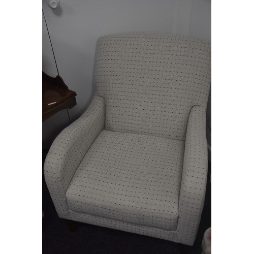 106 - PAIR OF MODERN ARMCHAIRS FROM MARKS AND SPENCERS (EXCELLET CONDITION)