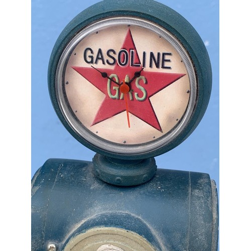 69 - VINTAGE MINIATURE PETROL PUMP STORAGE UNIT