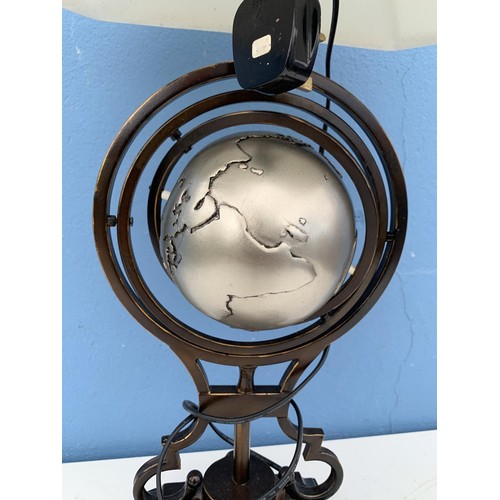 329 - GLOBE TABLE LAMP 31