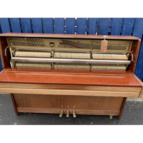 78 - A SMALL RIEGER KLOSS OVERSTRUNG PIANO