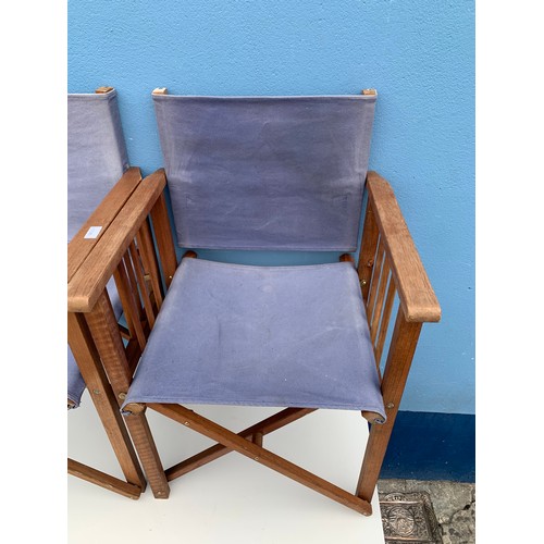 94 - 2 FOLDING DIRECTOR CHAIRS