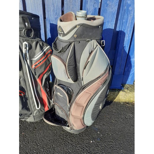 35 - 3 MIXED GOLF BAGS