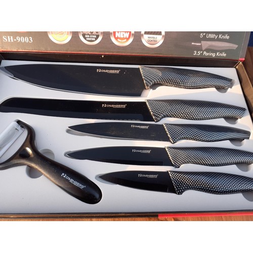 68 - A 6 PIECE KNIFE SET