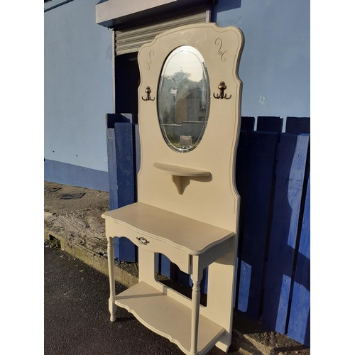 69 - A PAINTED HALLSTAND 72