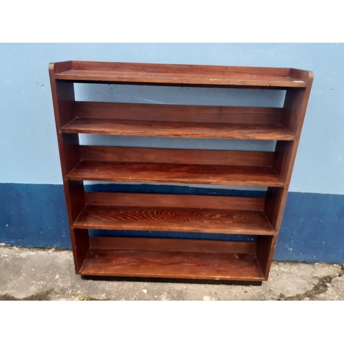 117 - SET OF DARK PINE VINTAGE BOOKCASE 43