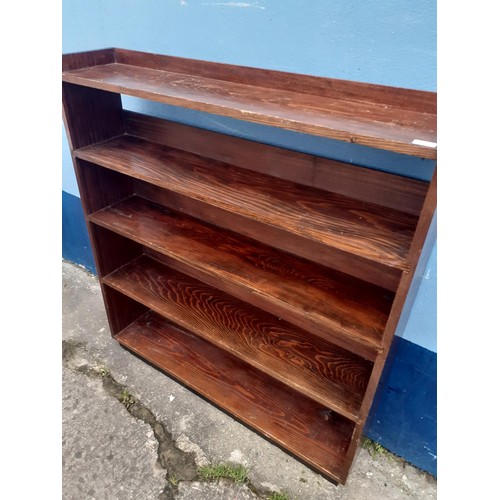 117 - SET OF DARK PINE VINTAGE BOOKCASE 43