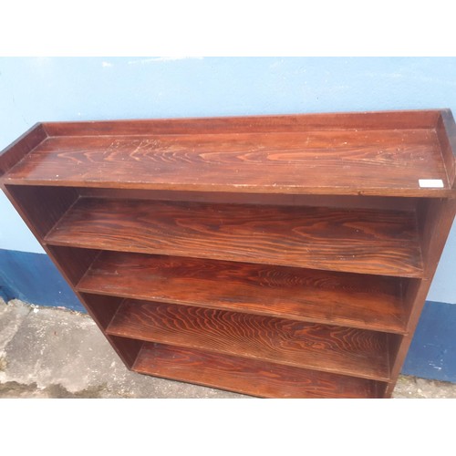 117 - SET OF DARK PINE VINTAGE BOOKCASE 43