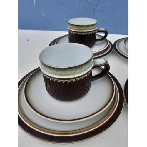 149 - A DENBY 12 PIECE TEA SERVICE