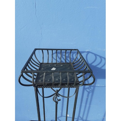 16 - A CAST IRON PLANT STAND 43