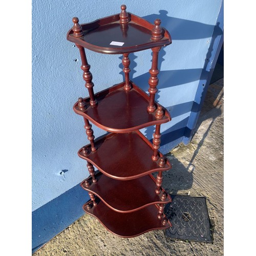 25 - A MAHOGANY WOT/NOT