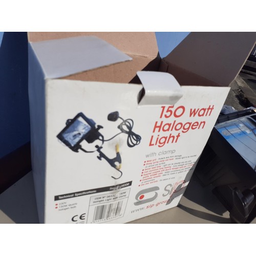 36 - 150 WATT HALOGEN LIGHT