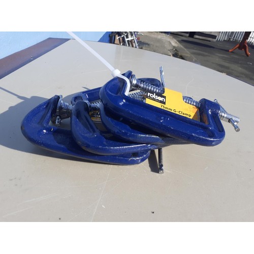 55 - SET OF 5 100MM CLAPS