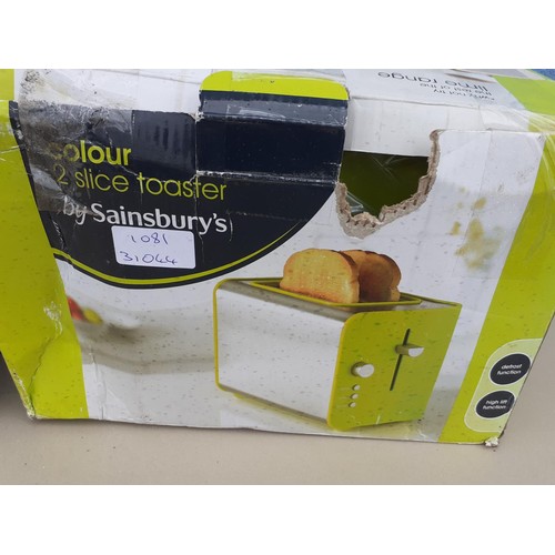 127 - 2 NEW TOASTERS