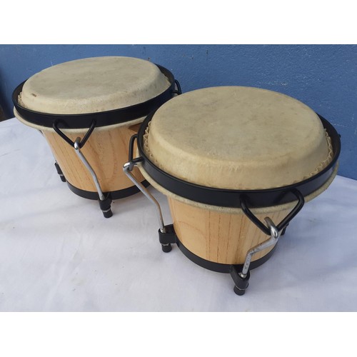 138 - A SET OF BONGOs