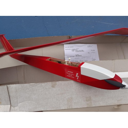 174 - A GERRY 400 SAILPLANE WITH CONTROLLER