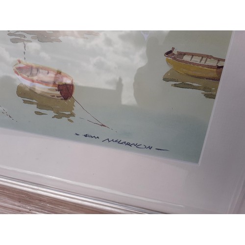 57 - PRINT OF PORTRUSH OF SAM MCCLARON 19X26