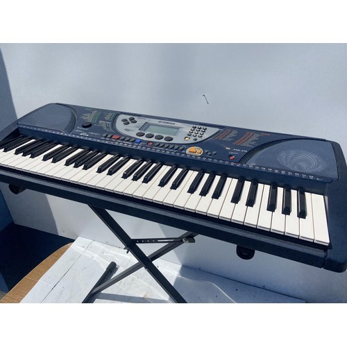 56 - A YAMAHA PCR 270 KEYBOARD AND STANB PWO