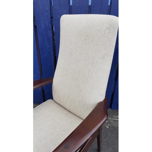 65 - A PARKER KNOLL ARMCHAIR