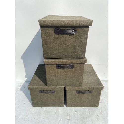 112 - 4 STORAGE BOXES