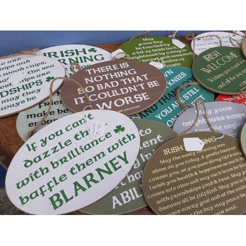 117 - A QUANTITY OF NEW  PLAQUES WITH SAYINGS