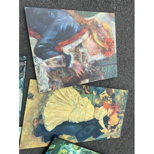 145 - 5 PRINTS ON WOODEN BOARDS