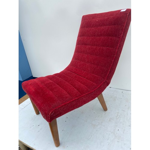 149 - RETRO EASY CHAIR IN ORIGINAL MATERIAL