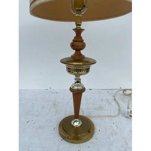 171 - RETRO TABLE LAMP AND SHADE