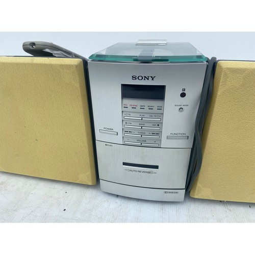 178 - A SONY MINI CD SYSTEM PWO