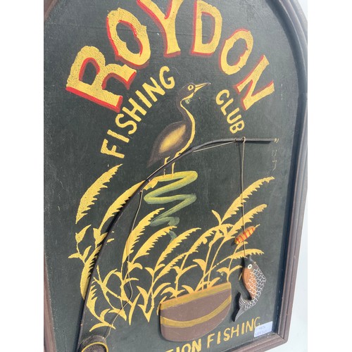 287 - FISHING PLAQUE 24X16