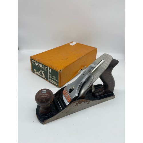 446 - BOXED STANLEY WOOD PLANE