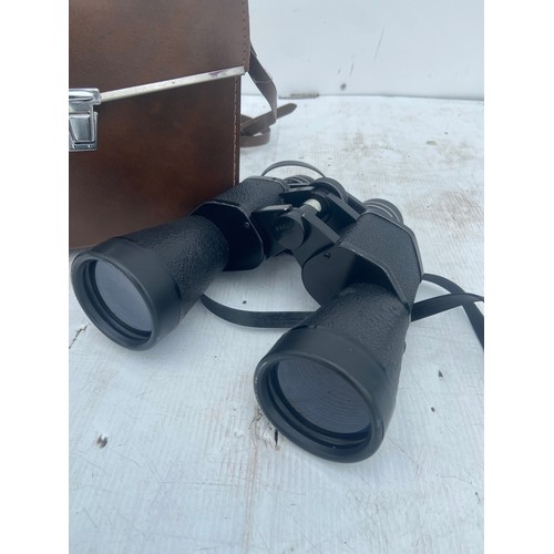 547 - A 16X50  SOLAS BINOCULARS IN CASE