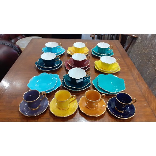 552 - A LUSTRE TEA SERVICE