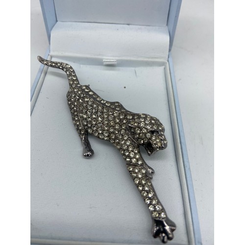 515 - BOXED PANTHER BROOCH