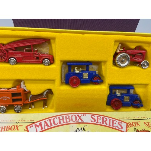 575 - BOXED MATCHBOX SERIES DI-CAST VECHILES