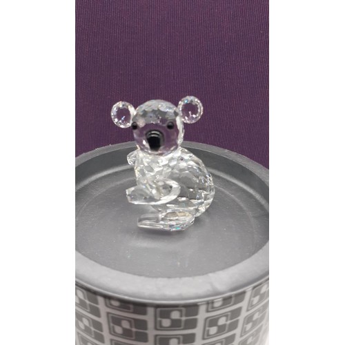 581 - A SWAROVSKI CRYSTAL KOALA IN ORIGINAL BOX