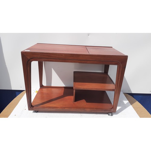 746 - A REMPLOY TEAK TROLLEY