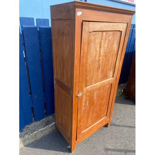 111 - ANTIQUE PINE CUPBOARD