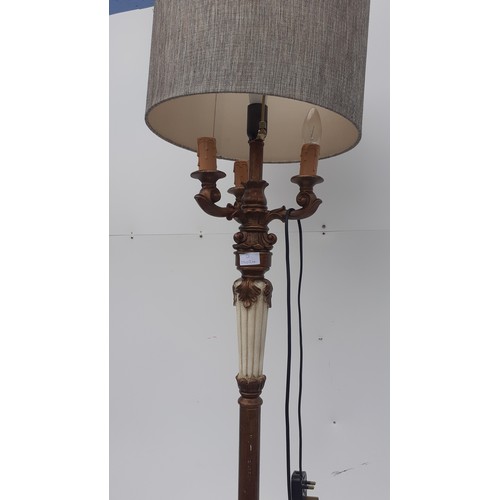 755 - ORNATE STD LAMP