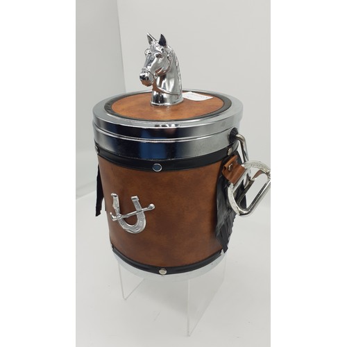 593 - RETRO HORSE ICE BUCKET