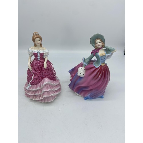 739 - 2 ROYAL DOULTON PRETTY LADIES