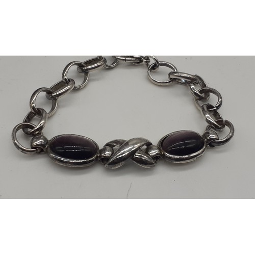 503 - 2 COSTUME BRACELETS AND SILVER 2 TONE RING