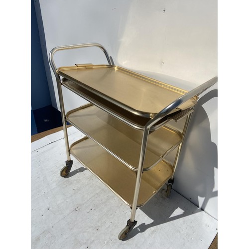 98 - A RETRO 3 TEIR TROLLEY